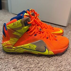 Nike LeBron 12 GS Six Meridians #684593 870